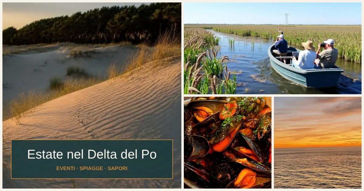 Summer in the Po Delta: events, beaches and flavours